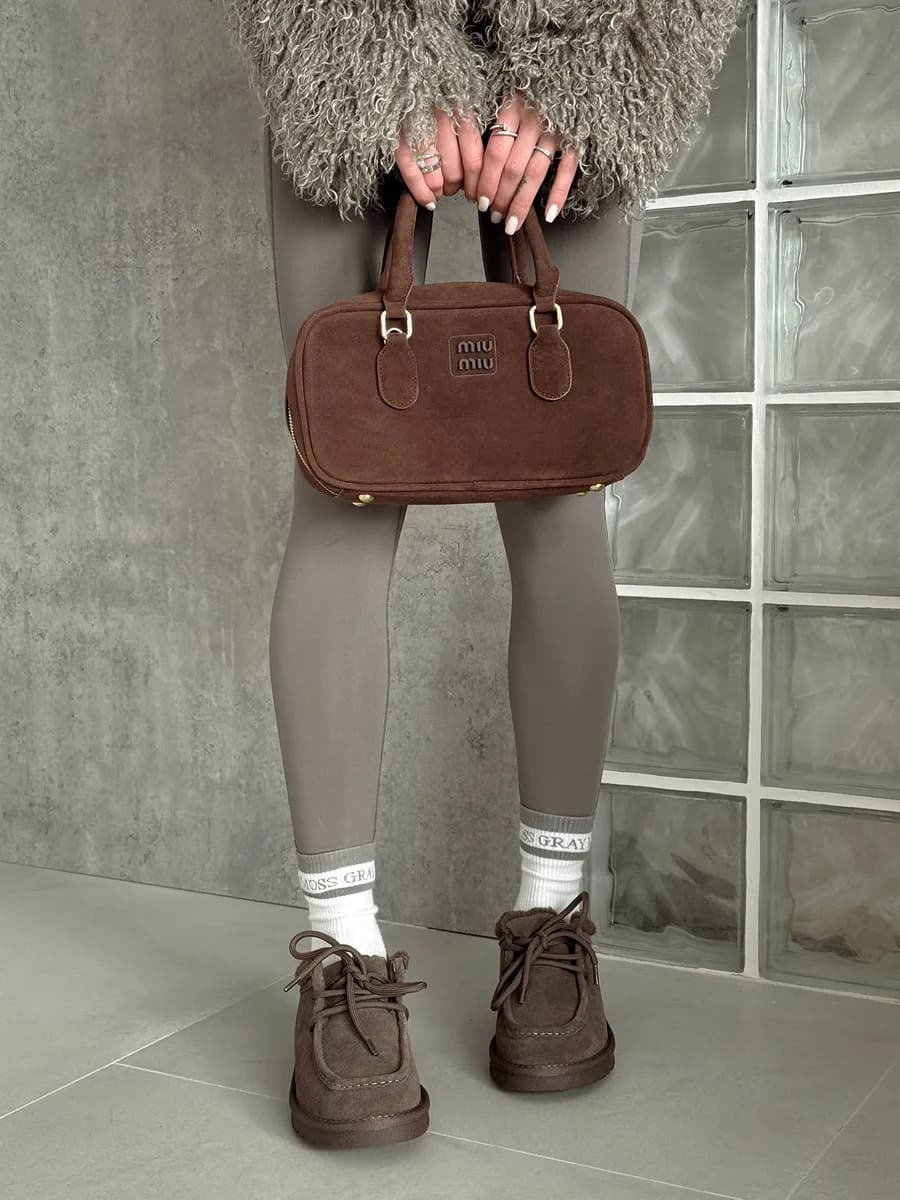 Полуботинки Угги зимние короткие