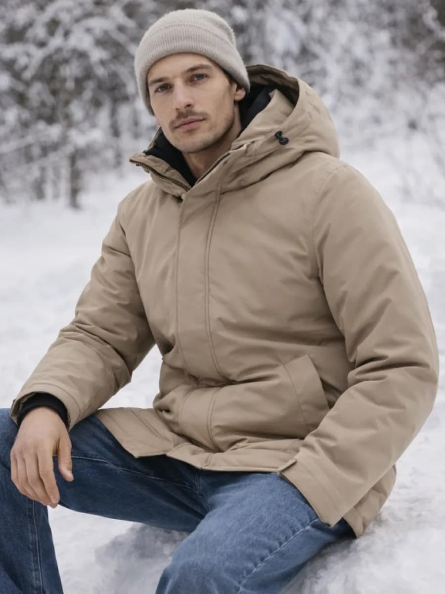 Куртка парка с капюшоном