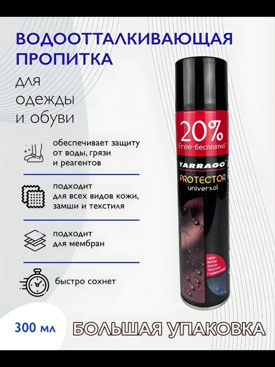 Пропитка для обуви Protektor Universal