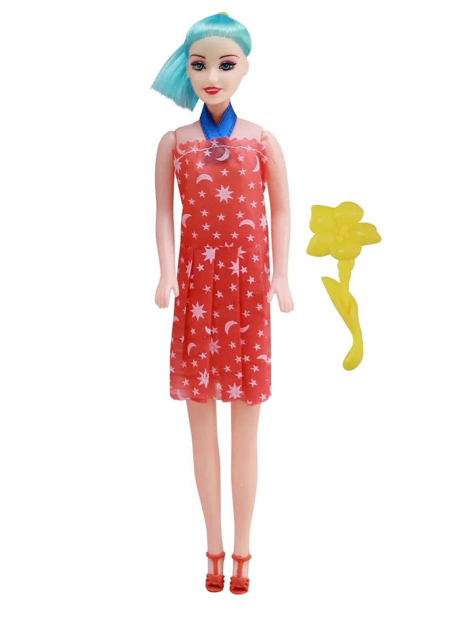 Кукла барби в платье с аксессуарами игрушка для девочки - фото 1