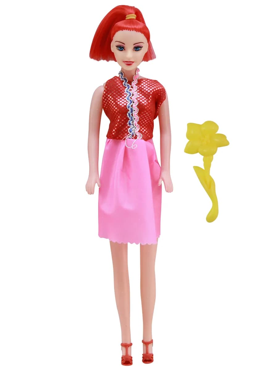 Кукла барби в платье с аксессуарами игрушка для девочки