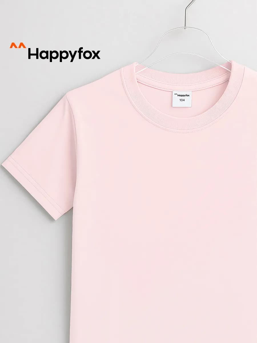 Футболка базовая детская хлопок школьная