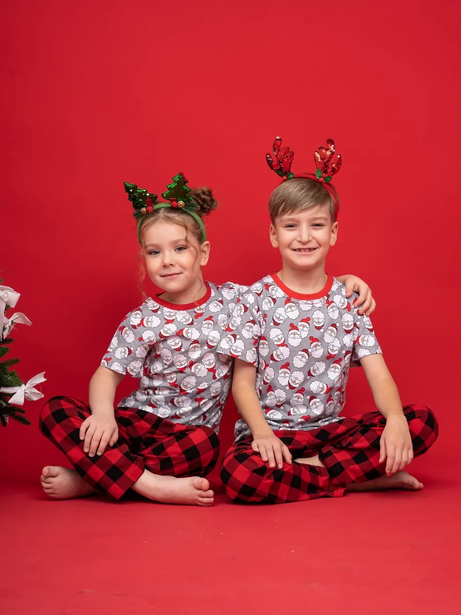 Пижама новогодняя детская