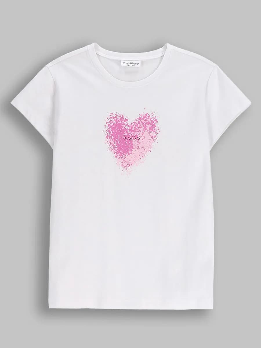 Футболка с принтом Besties