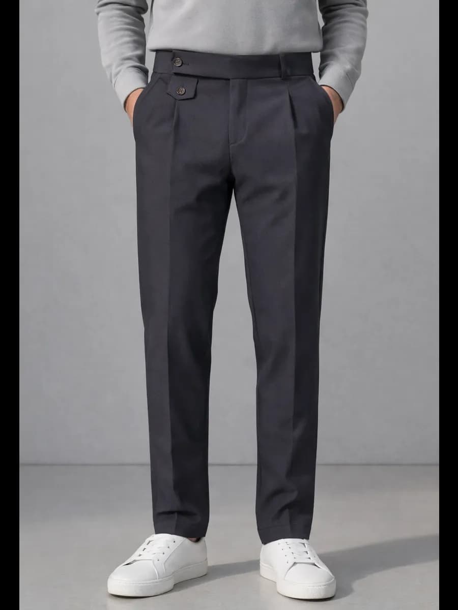 Брюки классические летние хлопок Old Money