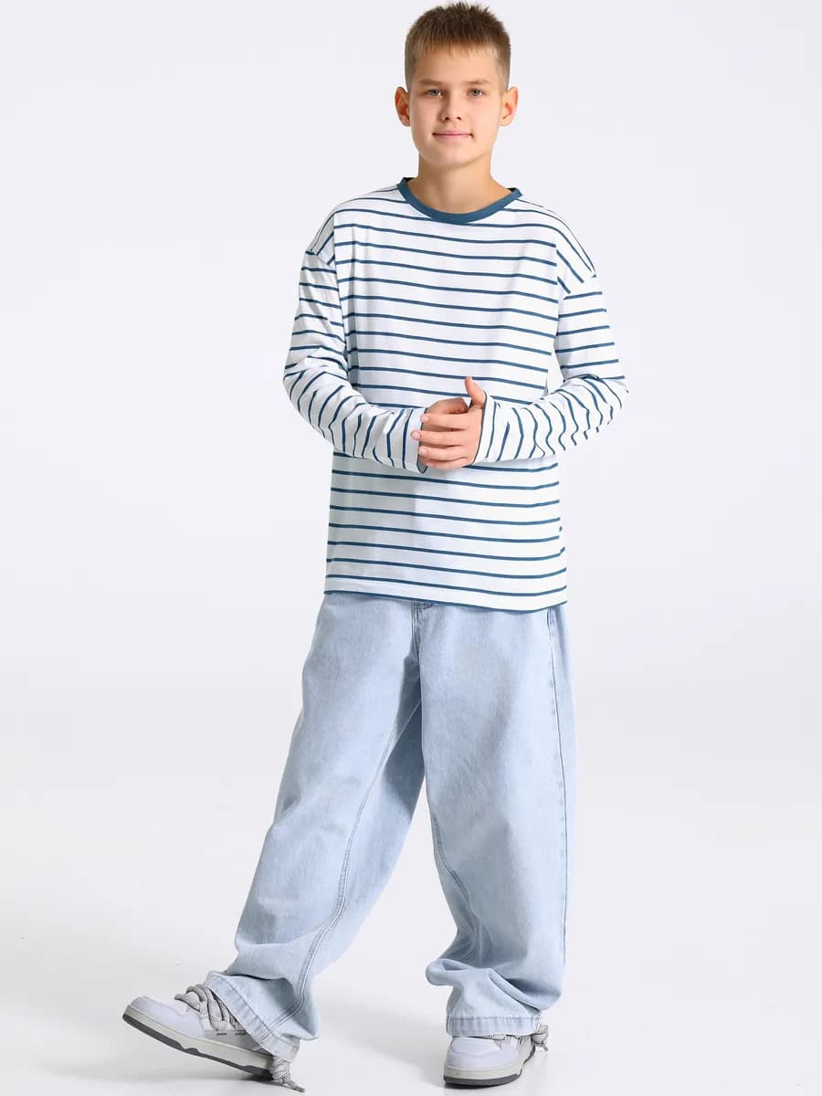 Лонгслив для мальчика подростка