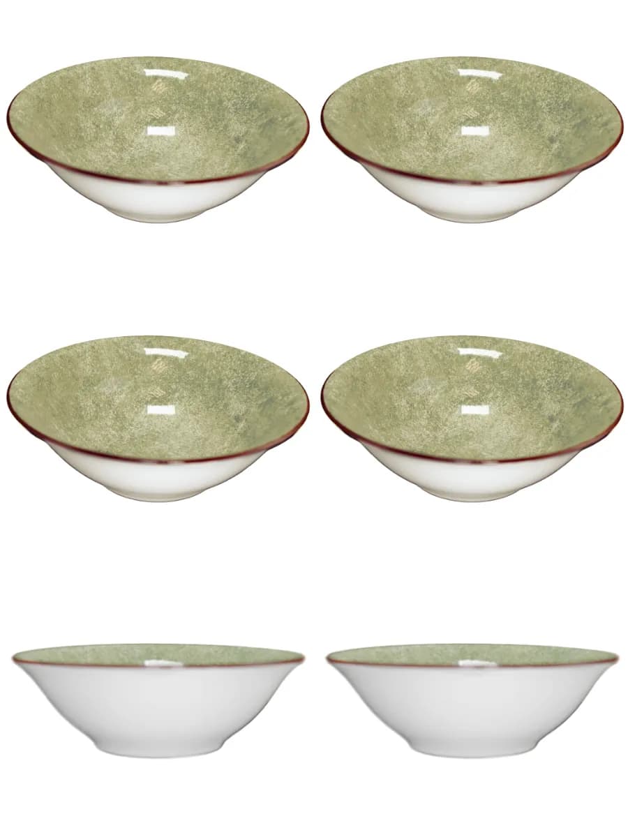 Набор посуды столовой, тарелки салатник 15 см мл 6 шт