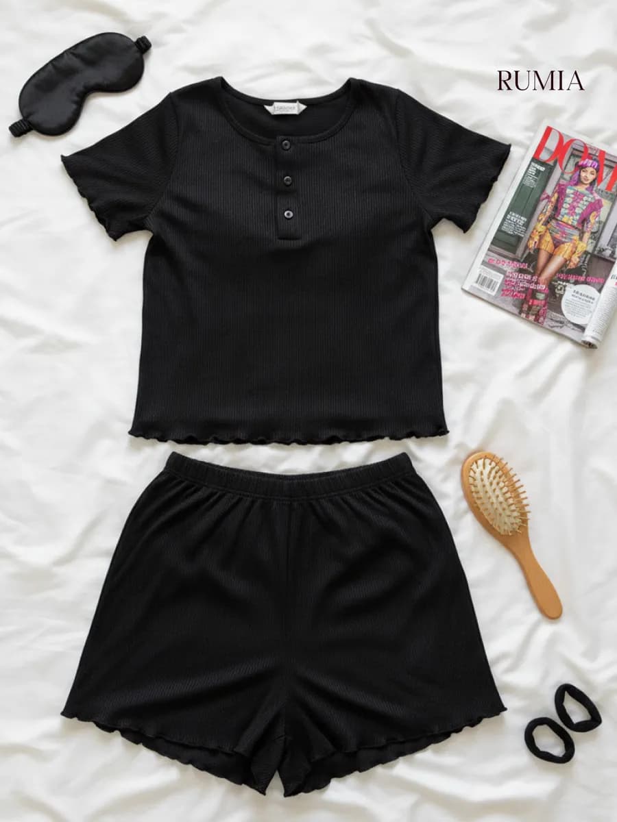 Пижама с шортами и майкой хлопок