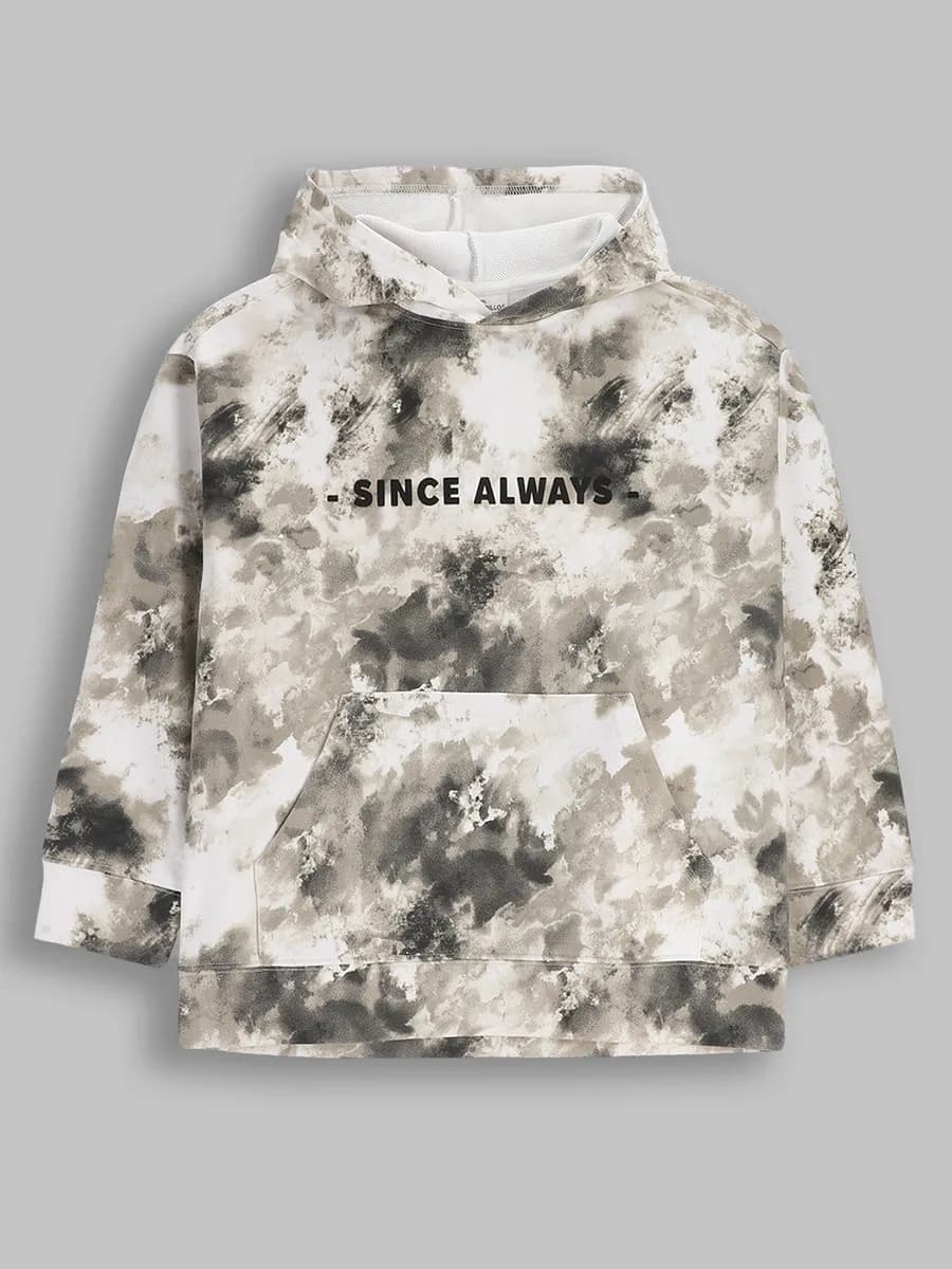 Худи оверсайз с капюшоном