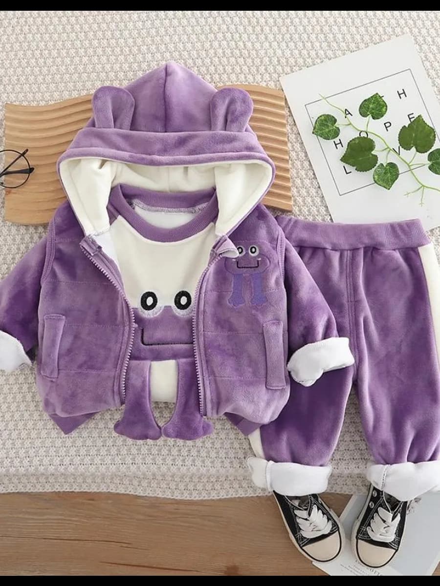 Костюм детский тройка с начесом