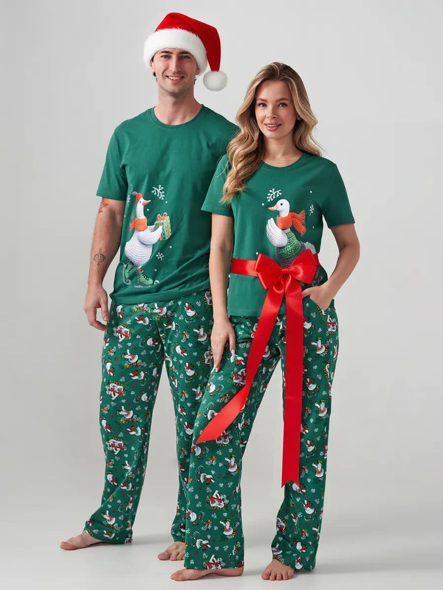 Пижама на новый год