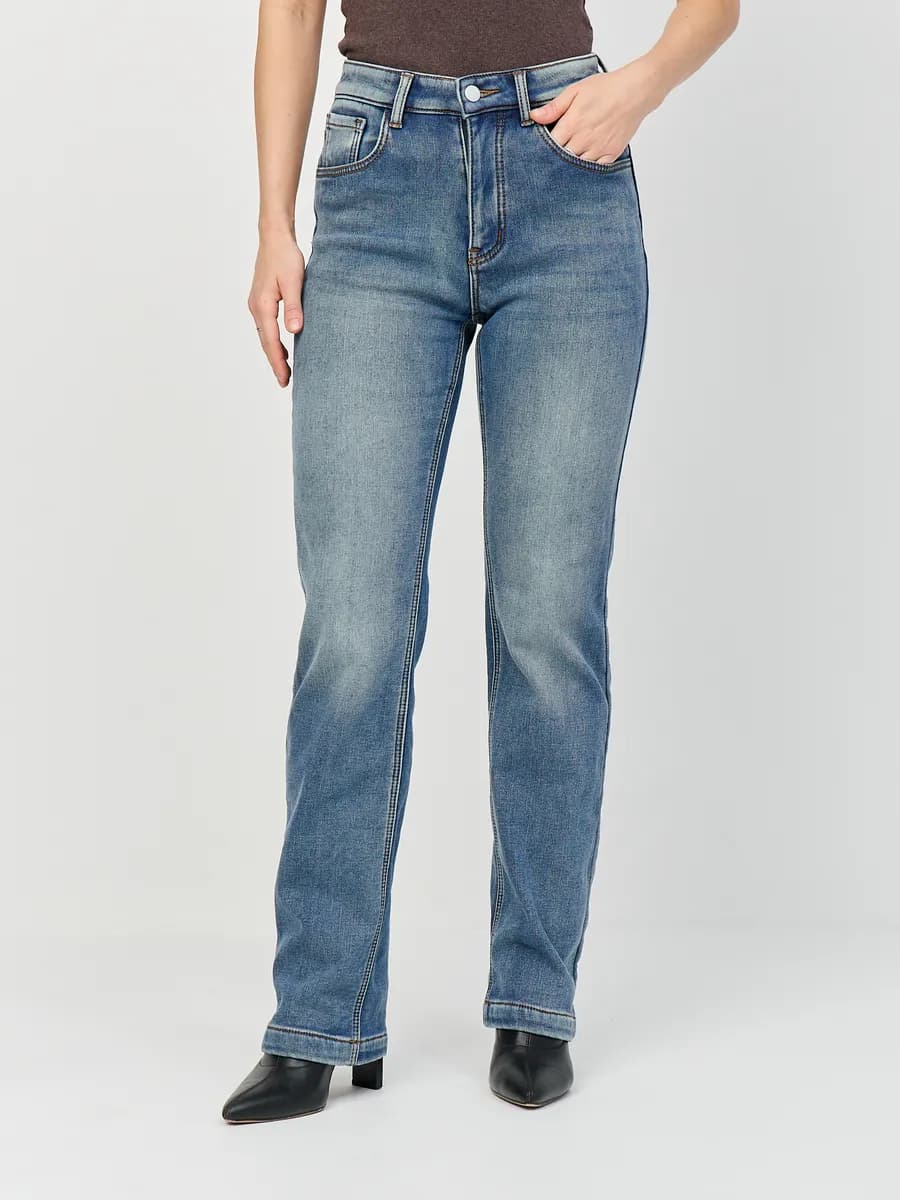 Джинсы утепленные Зимние