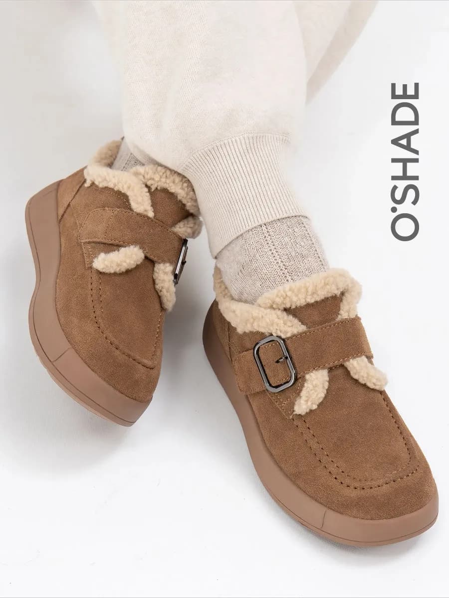 Полуботинки женские утепленные