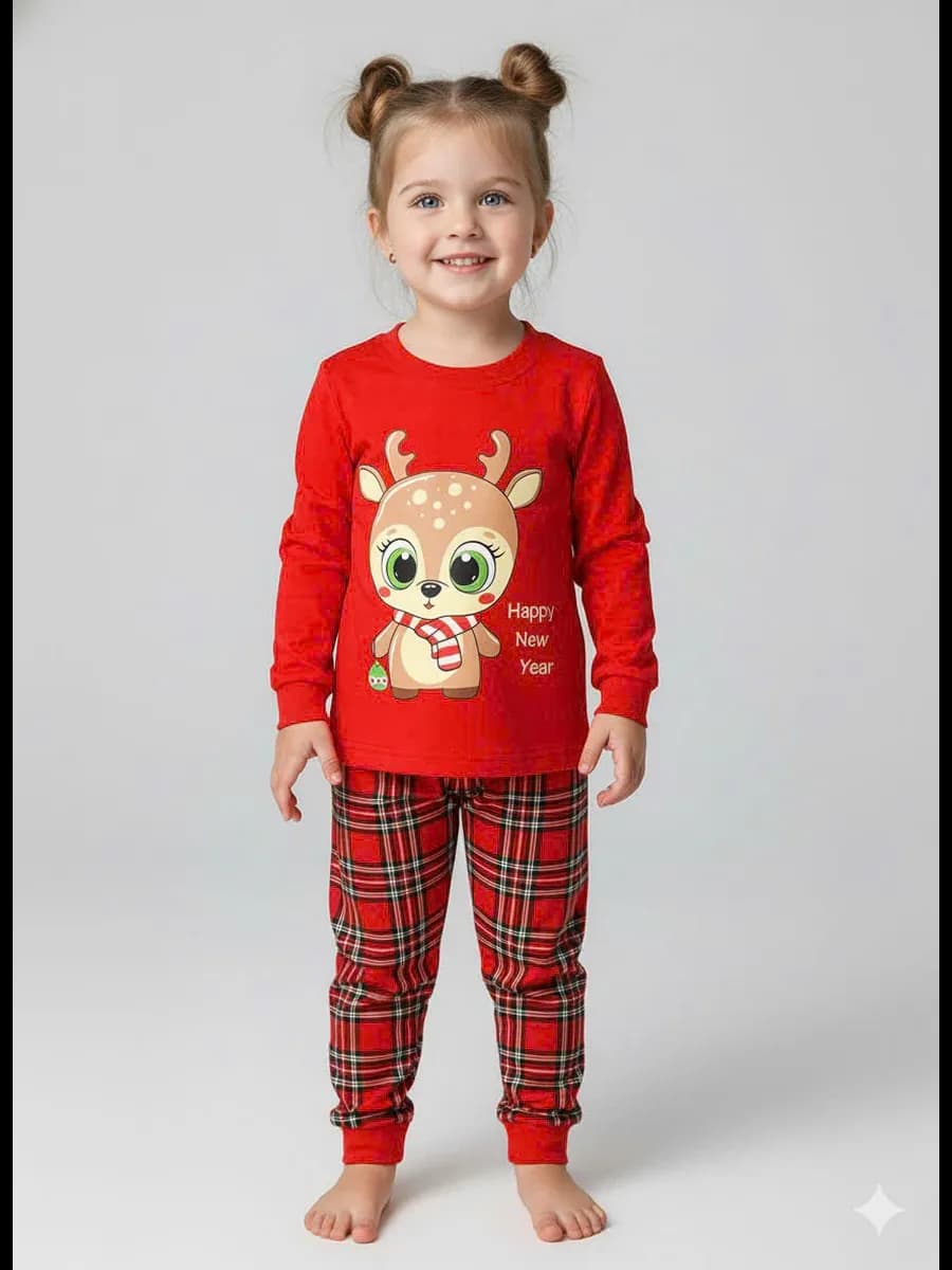 пижама детская новогодняя
