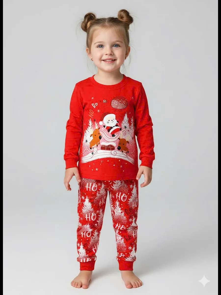 пижама детская новогодняя