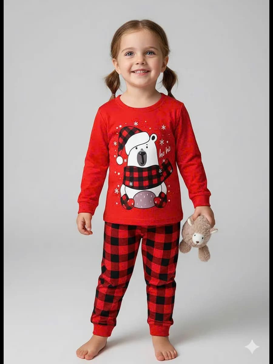 пижама детская новогодняя