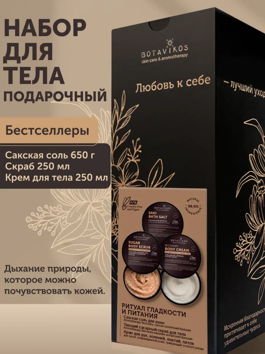 Набор для ухода за телом «Ритуал гладкости и питания»