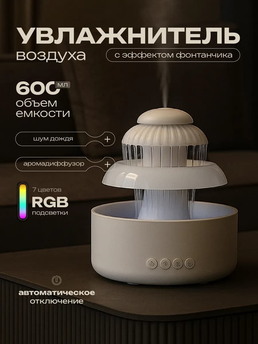 Увлажнитель воздуха ночник для дома