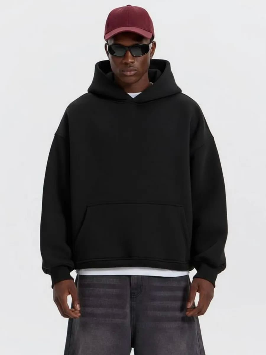 Худи с капюшоном оверсайз