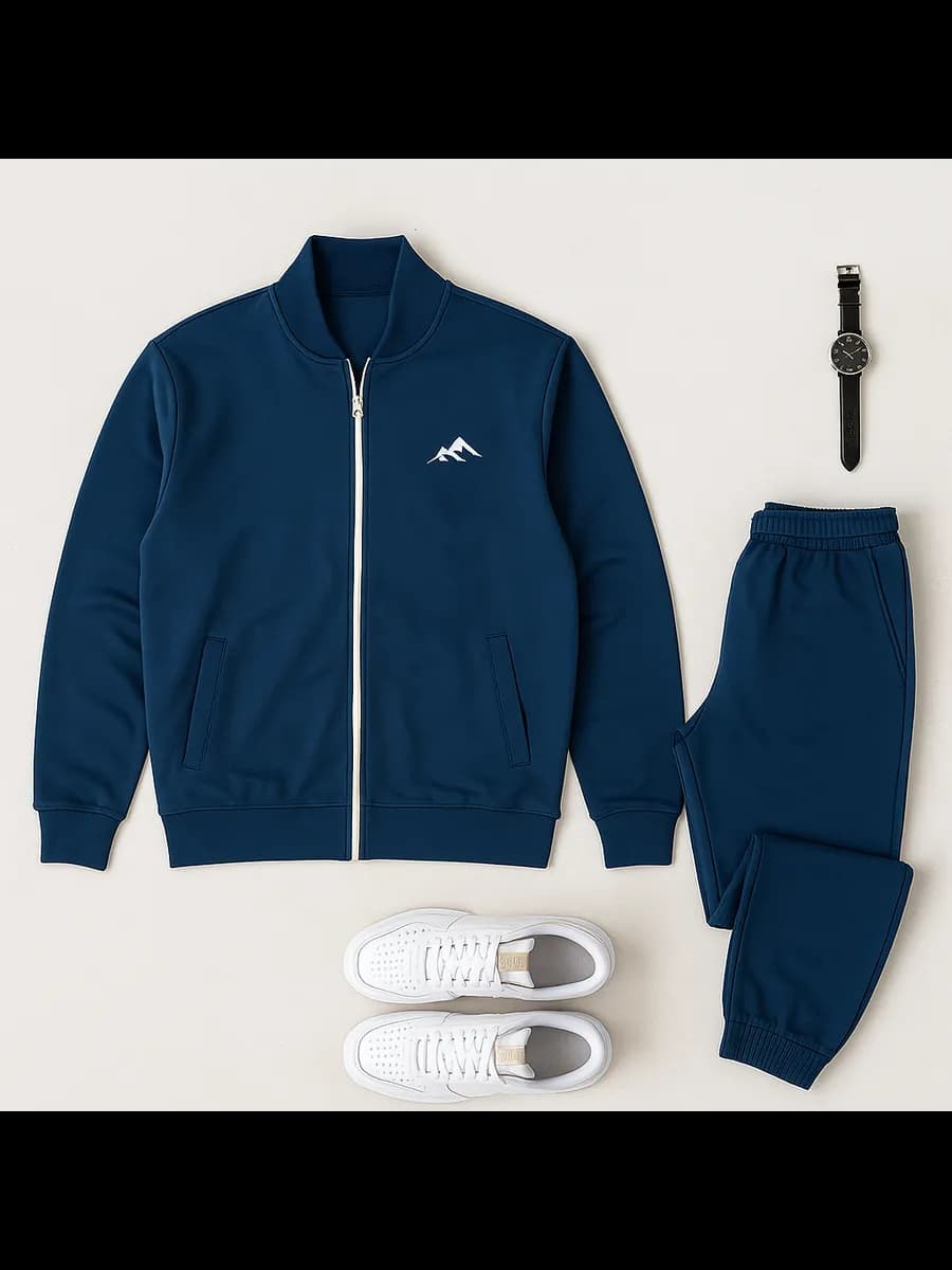 Спортивный костюм кофта на молнии с джоггерами