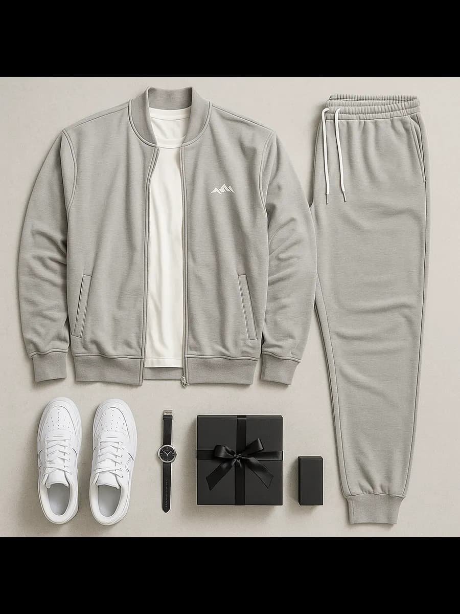 Спортивный костюм кофта на молнии с джоггерами