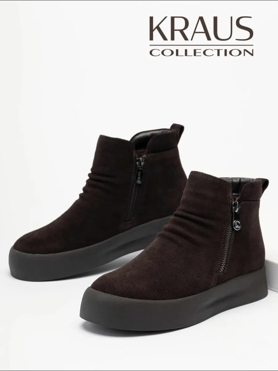 Ботинки женские демисезонные утепленные