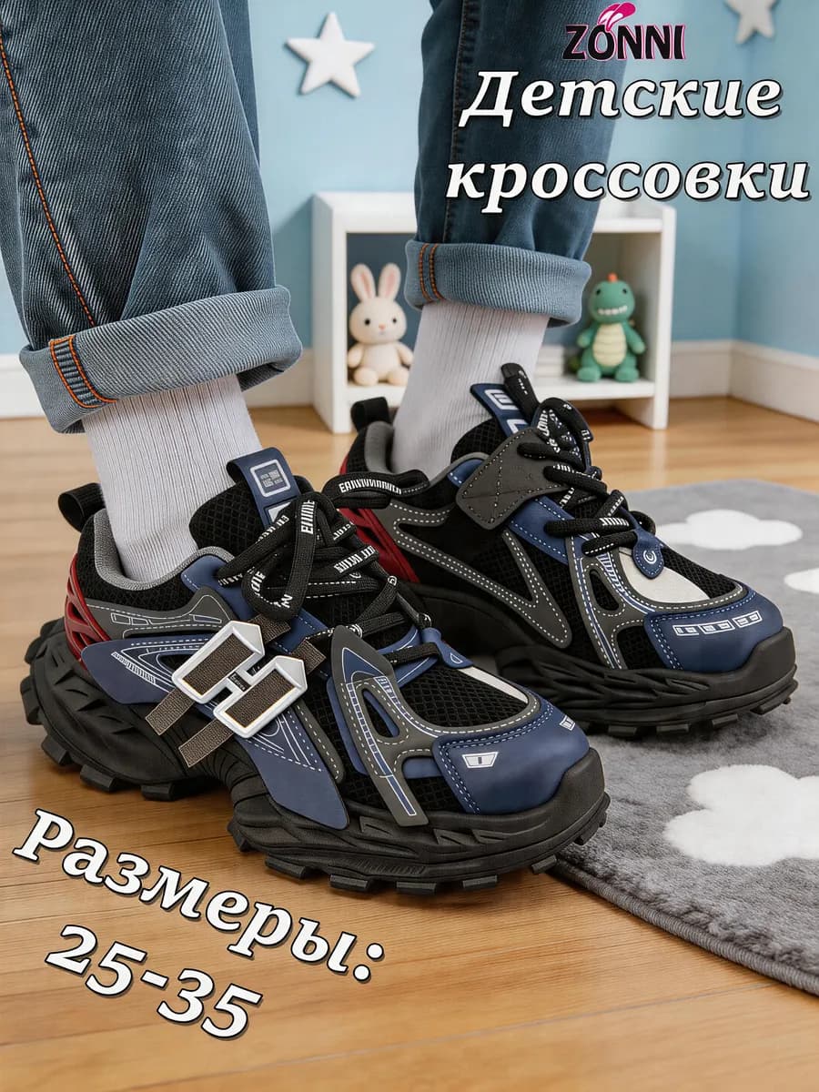 Модные легкие и удобные детские кроссовки