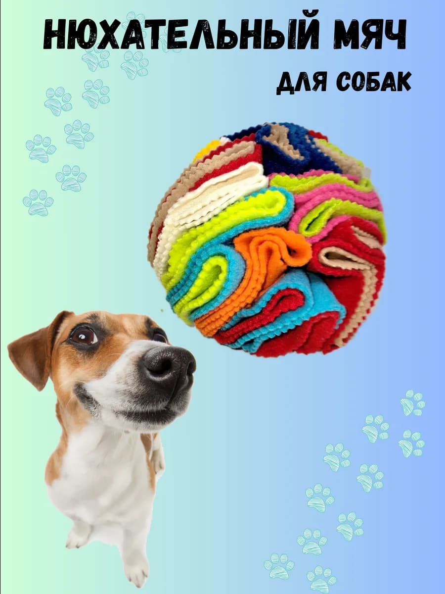 Нюхательный поисковый мяч для собак
