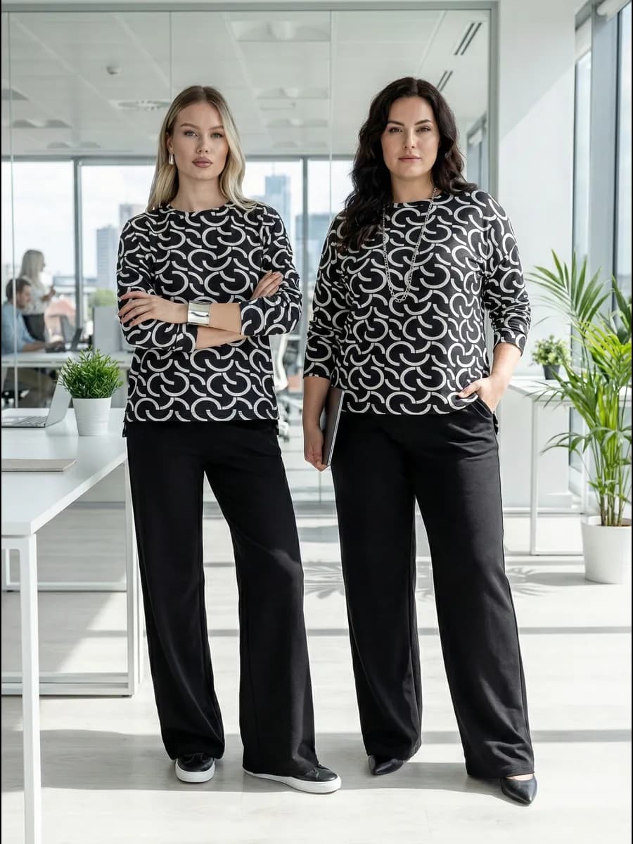 Костюм брючный трикотажный