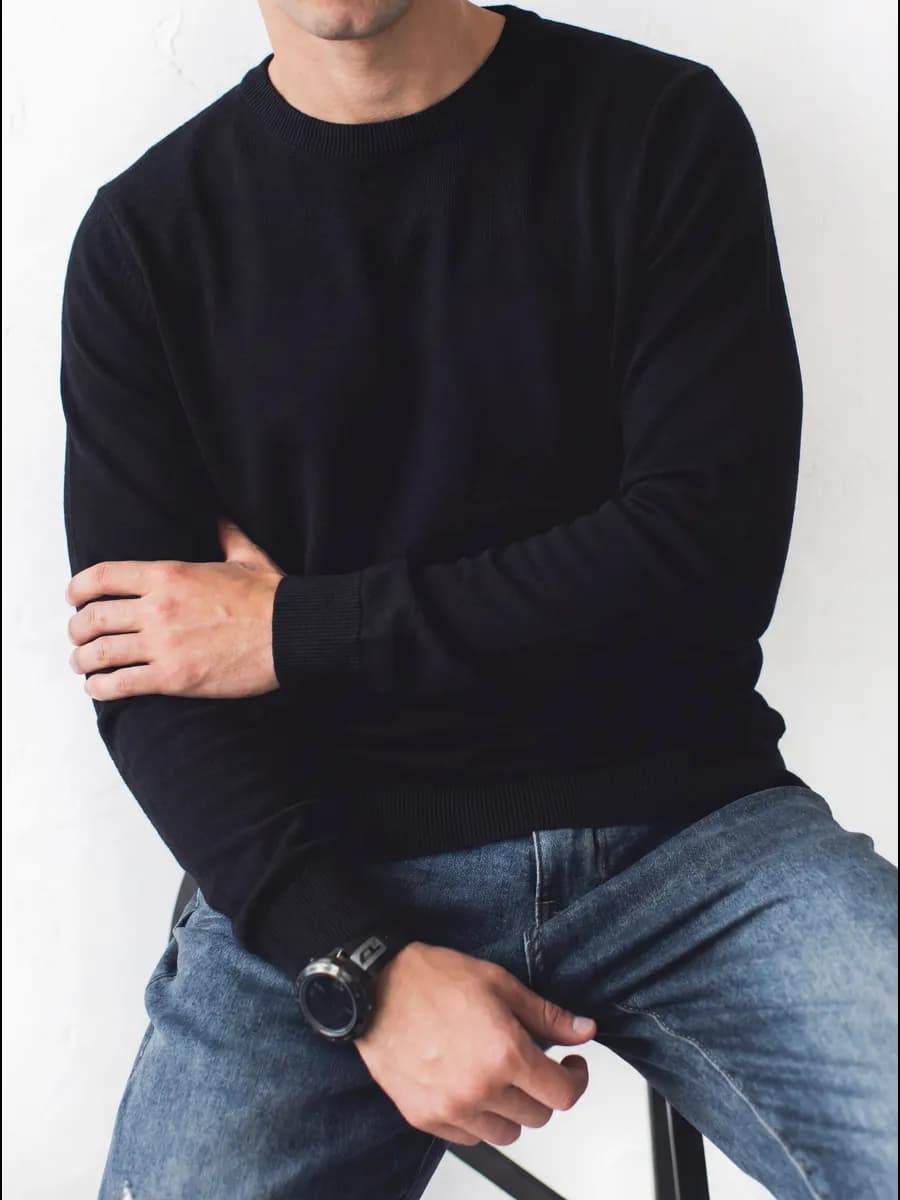 Джемпер шерстяной тонкий Турция