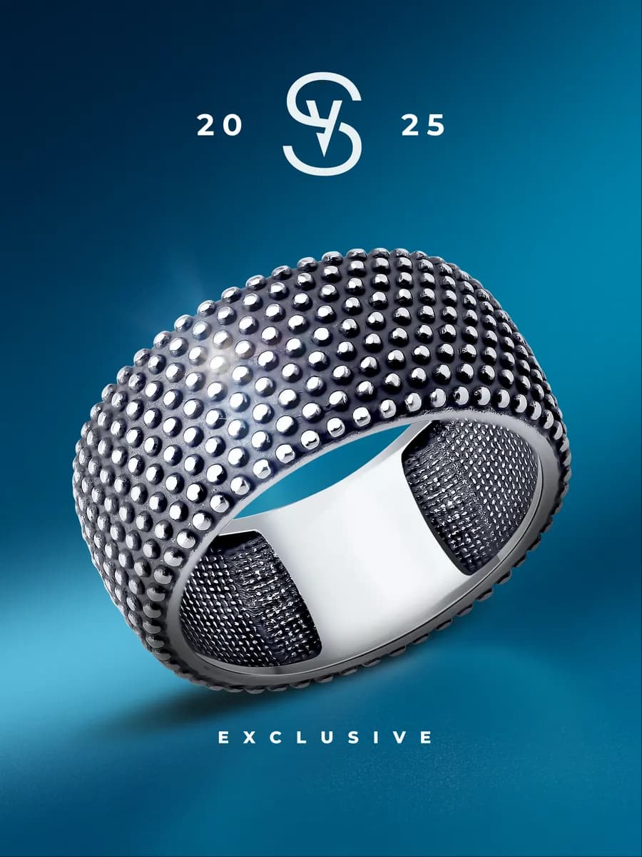 Кольцо серебро 925 пробы ювелирное классическое