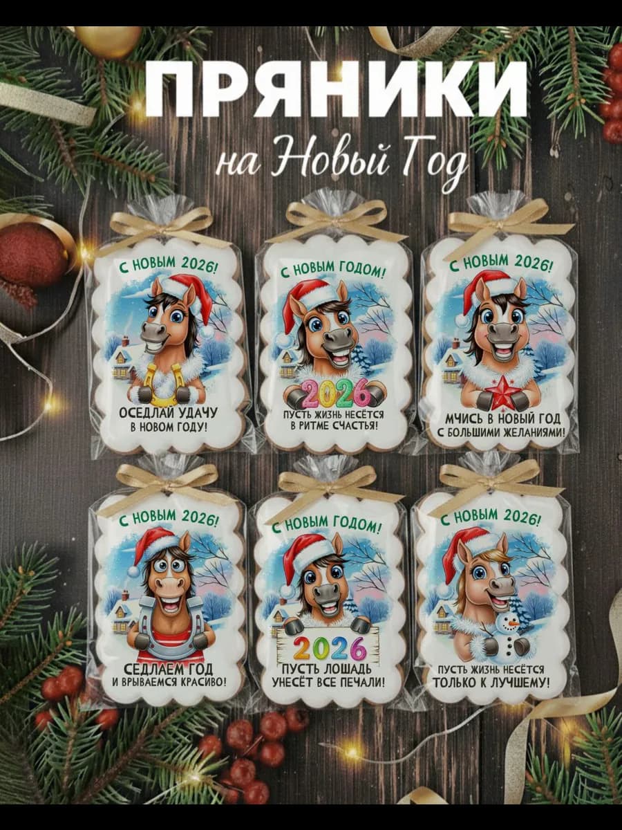 Пряники новогодние имбирные