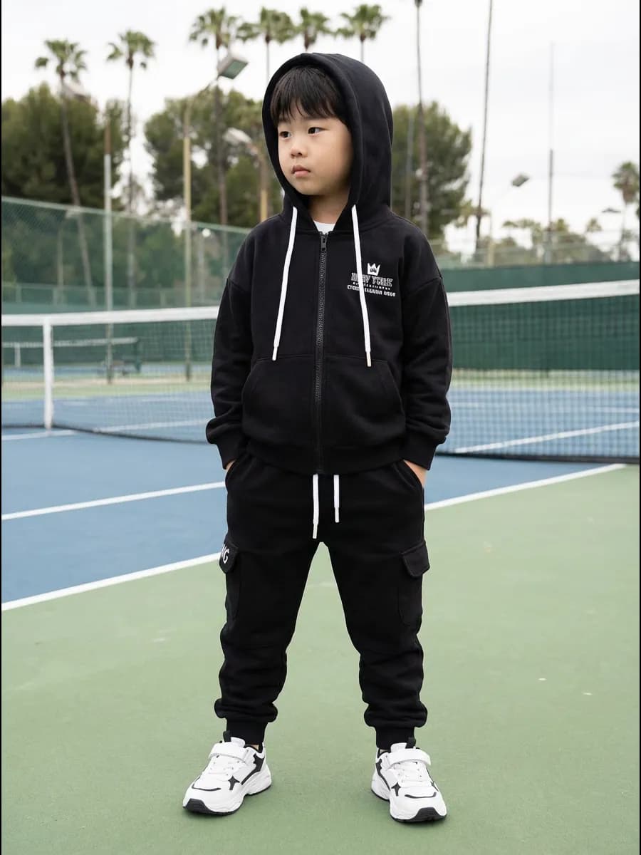 Костюм спортивный для мальчика без начеса весенний