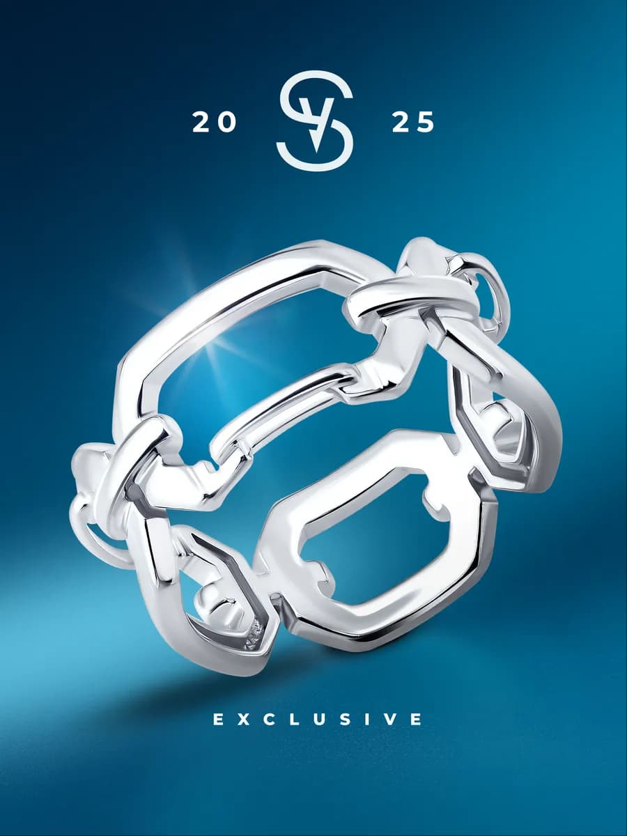 Кольцо серебро 925 пробы ювелирное классическое