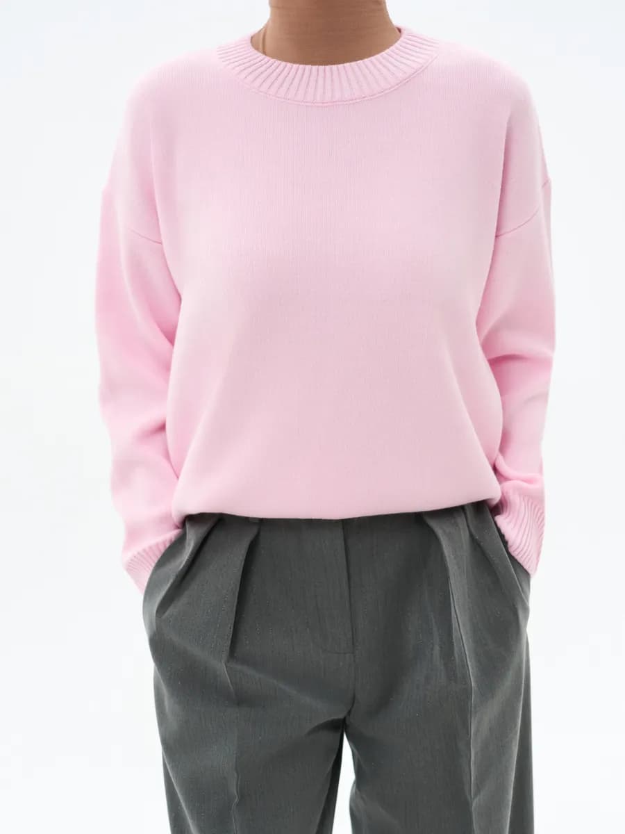 Свитер джемпер вязаный