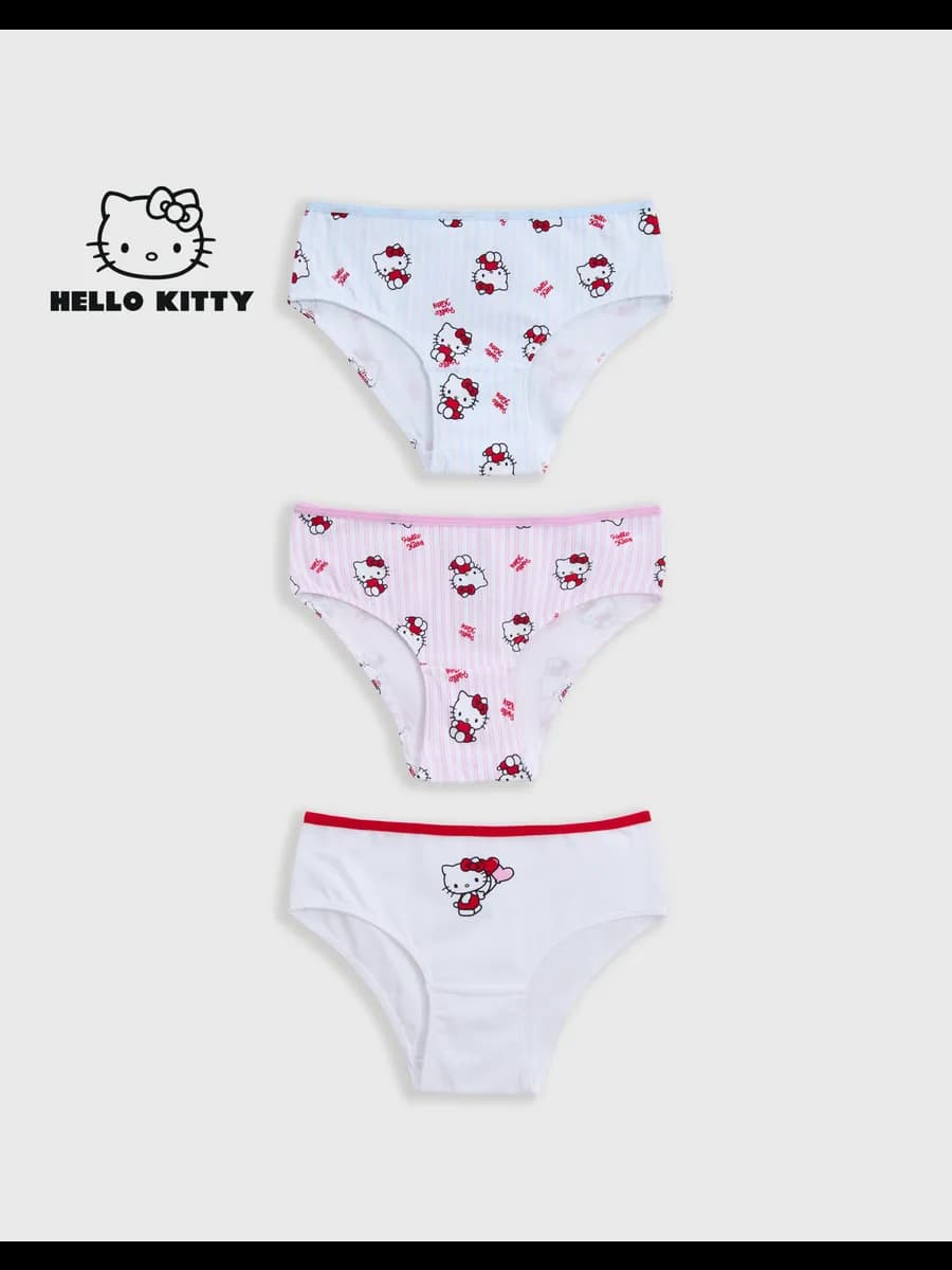 Трусы свободного кроя (Comforts) с принтом Hello Kitty 3 шт