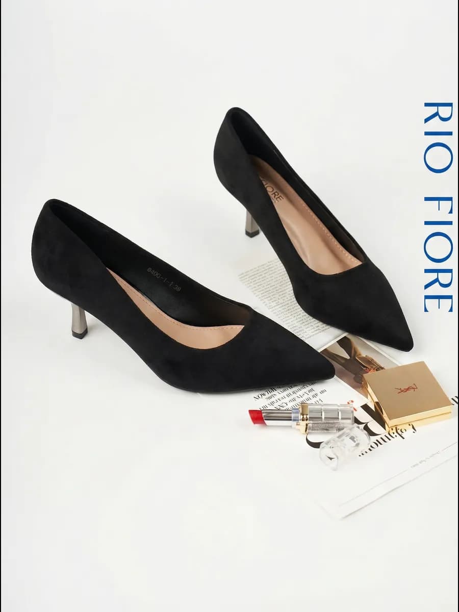 Туфли на каблуке шпильке лодочки вечерние