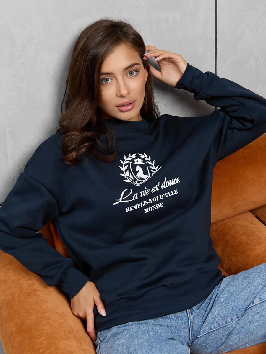 Свитшот с начесом толстовка утепленная