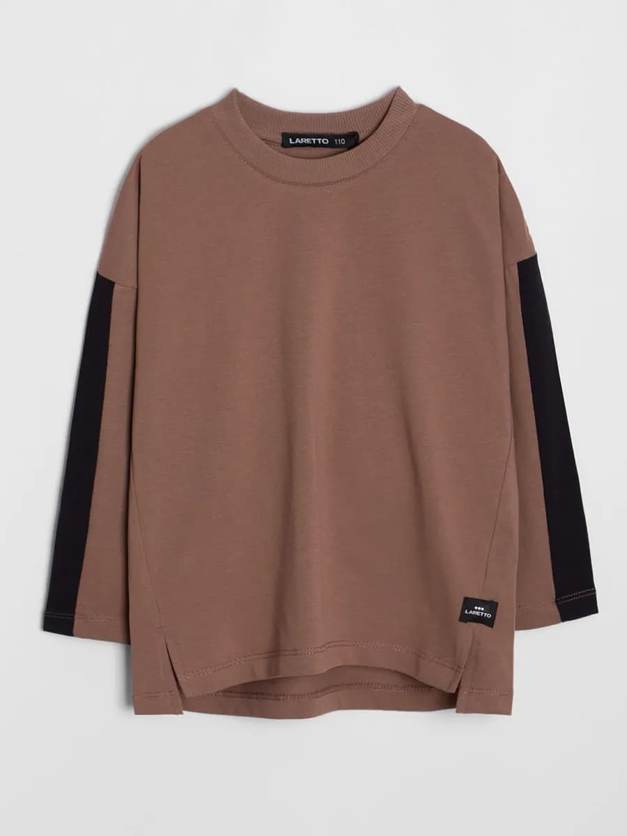 Лонгслив кофта оверсайз детская