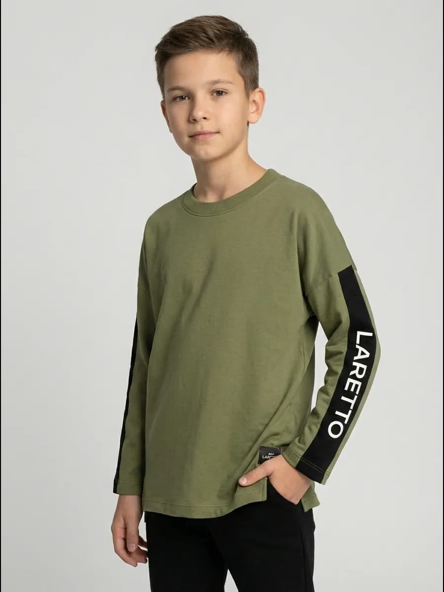 Лонгслив оверсайз для мальчика