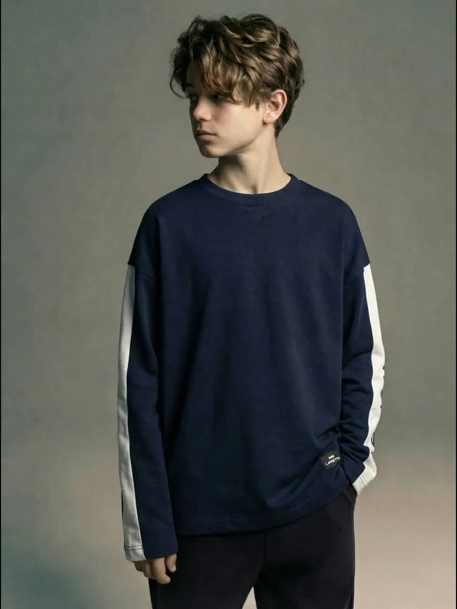 Лонгслив оверсайз для мальчика