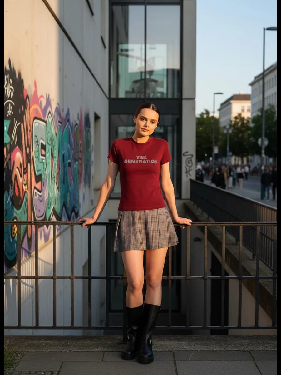 Футболка из хлопка с надписью из страз - фото 1