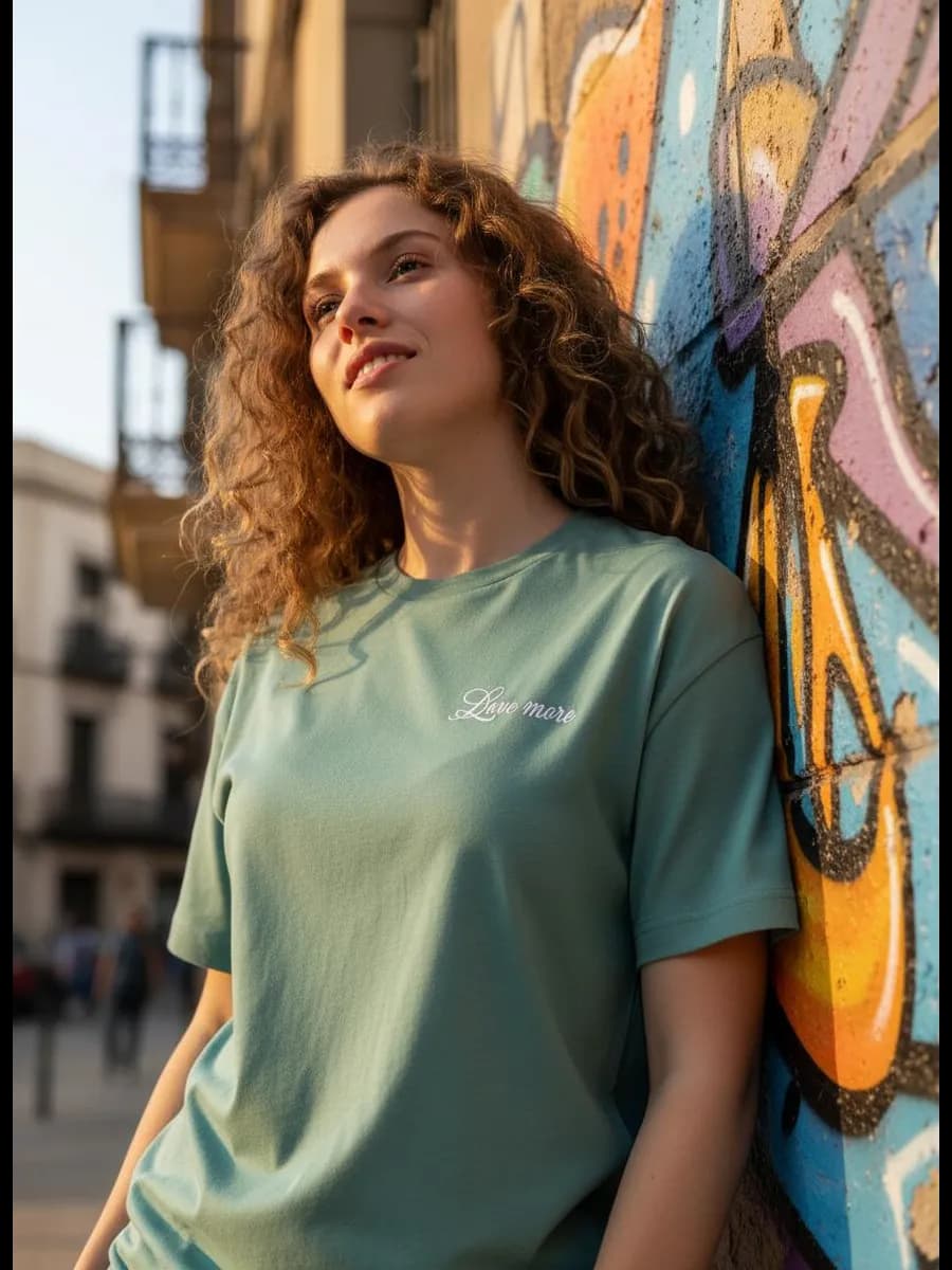 Футболка оверсайз с надписью