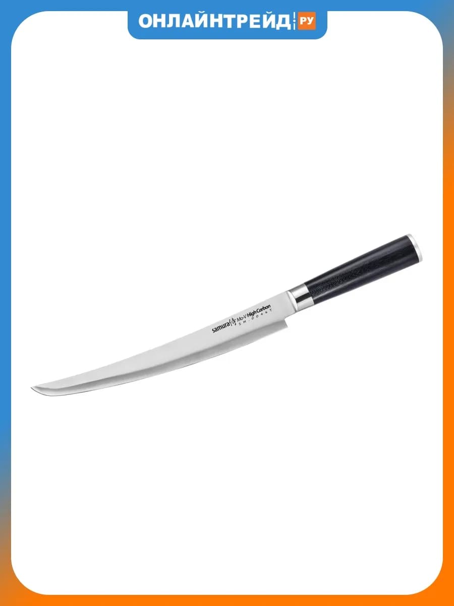 Нож кухонный для нарезки Mo-V Tanto, 230 мм (SM-0046T K)