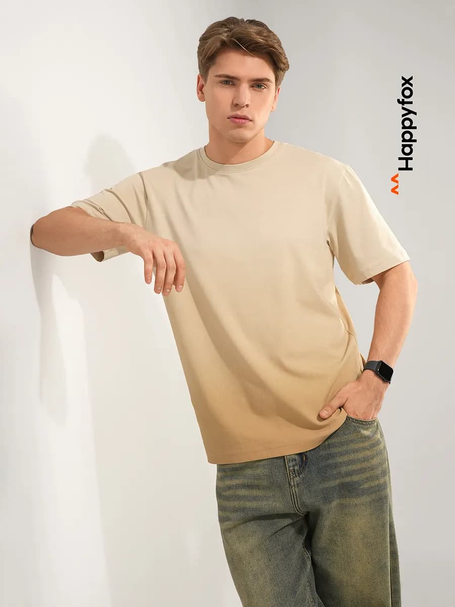 Футболка с градиентом хлопковая