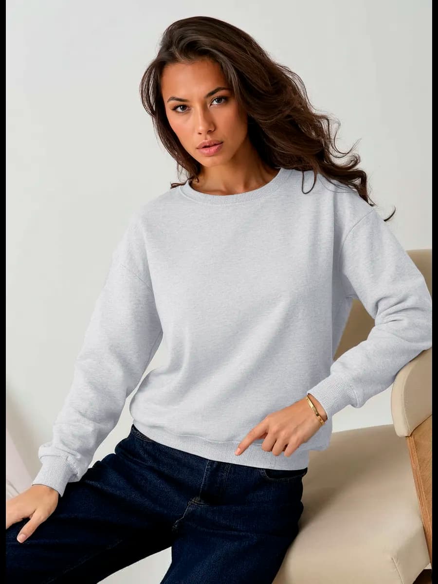 Свитшот без начеса - фото 1