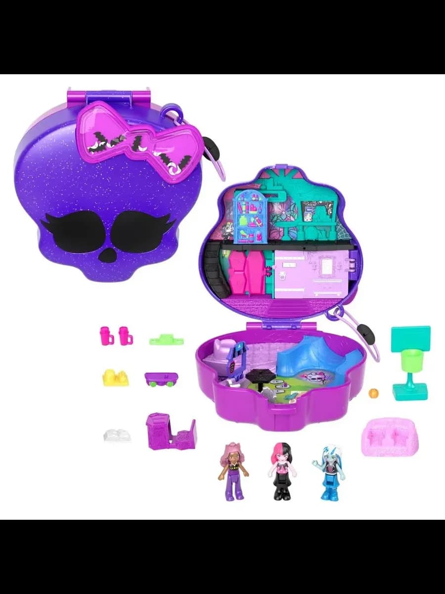 Игровой набор Monster High - Polly Pocket HVV58