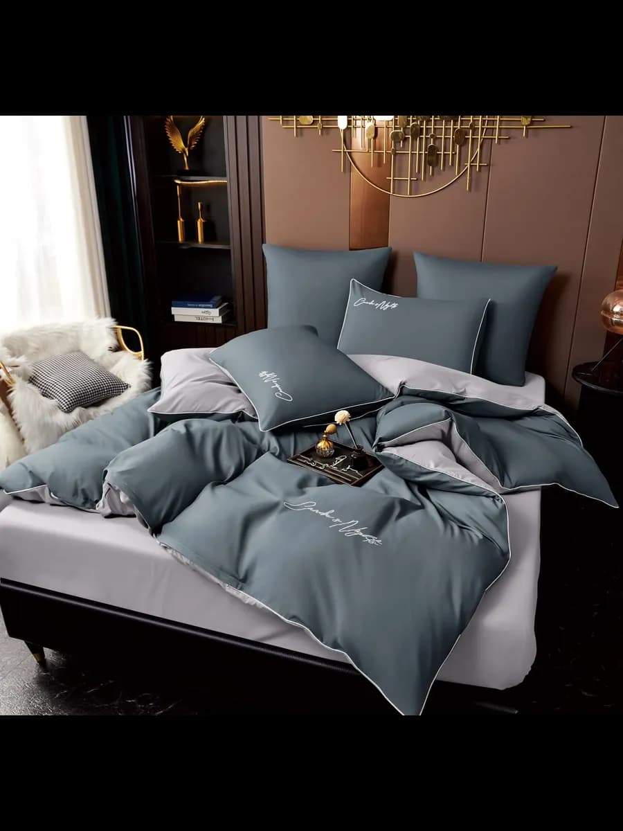 Постельное белье евро - фото 1