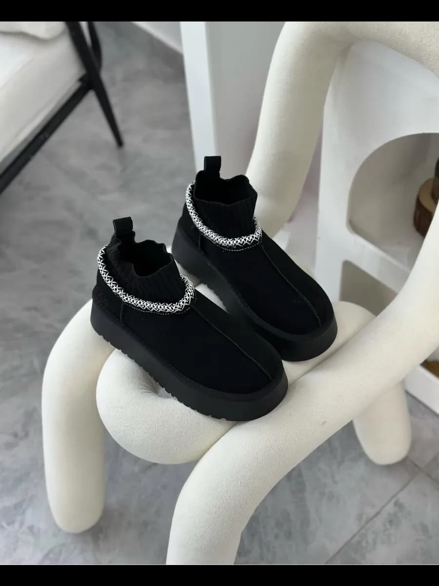 Зимние Угги UGG с Вязаным Манжетом
