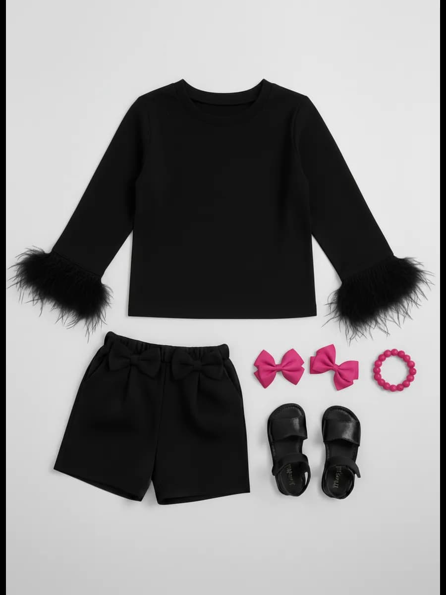 Кофта с перьями